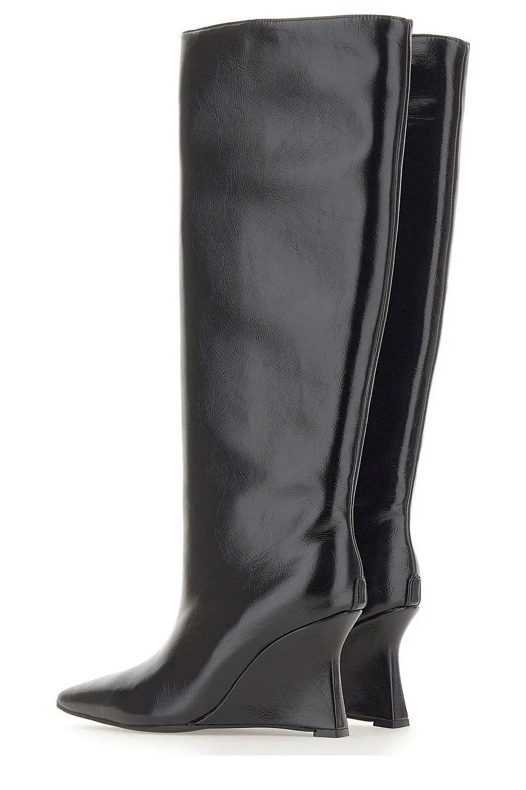 Twentyfourhaitch Diadema Wedge Knee-High Boots