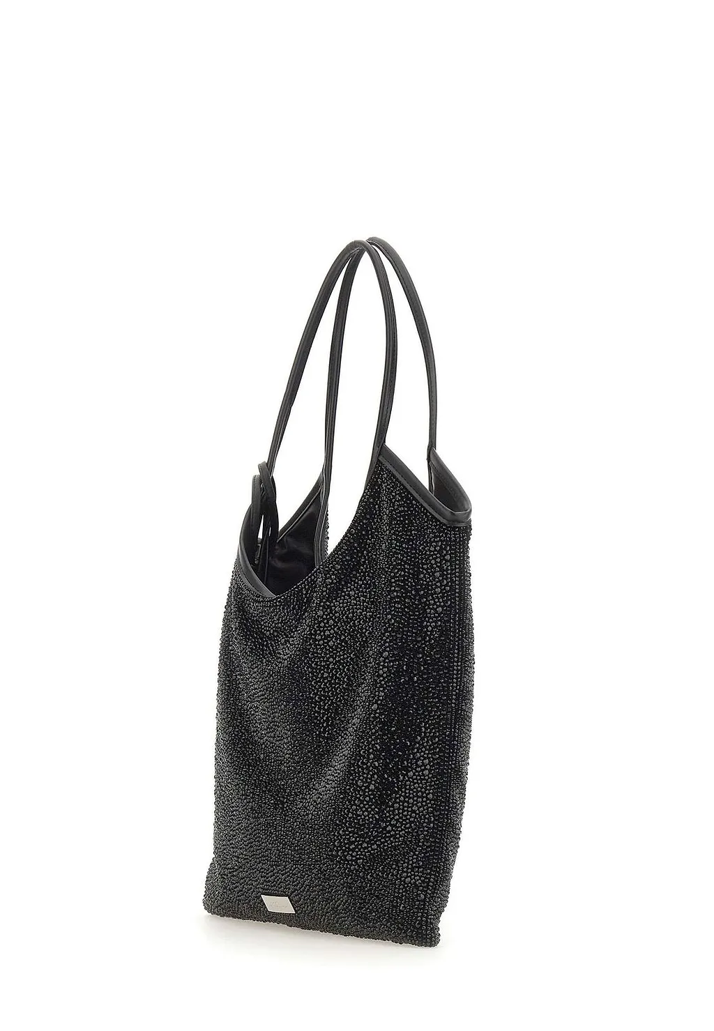 Twentyfourhaitch Nela Rhinestone Tote Bag