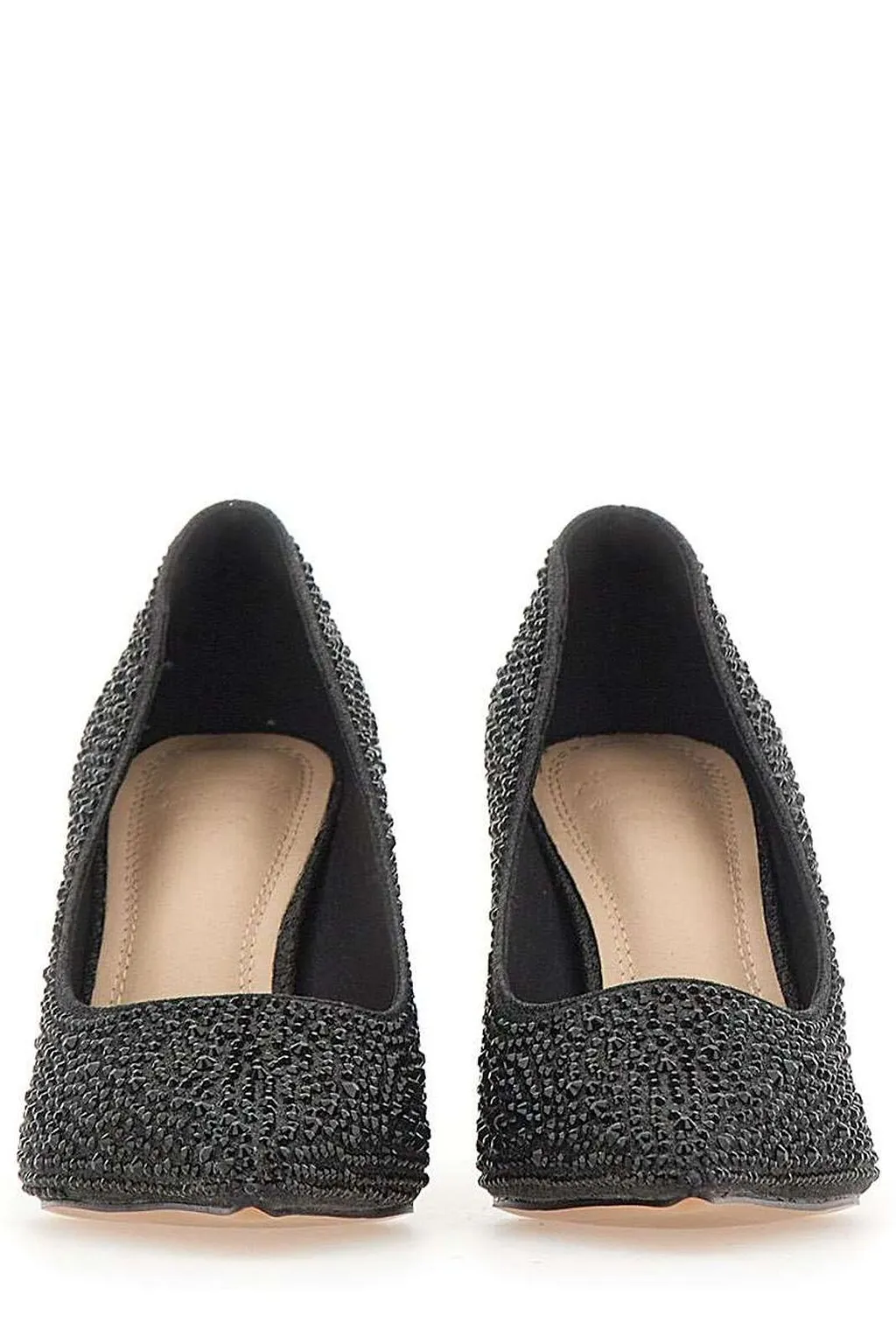 Twentyfourhaitch Teylor Rhinestone Heeled Pumps