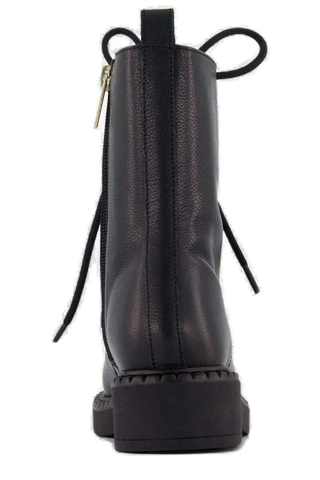 Twinset Kids Oval T Lace-Up Boots