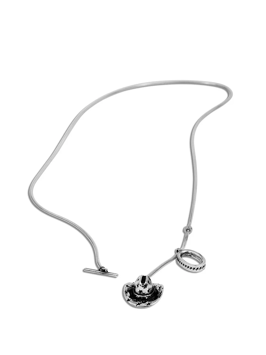 Twojeys Hat Lazo Pendant Necklace
