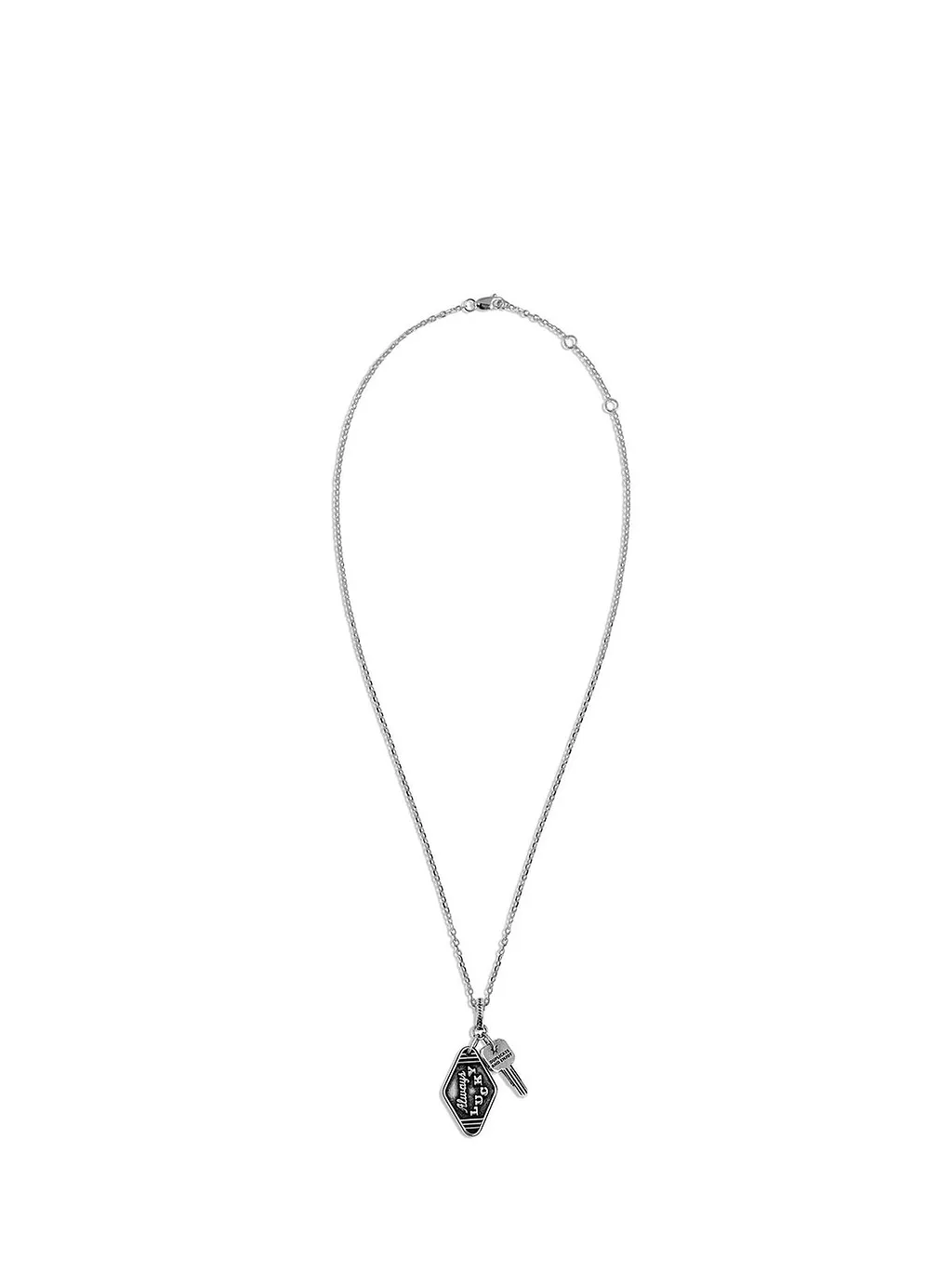 Twojeys Motel Key Charm Necklace