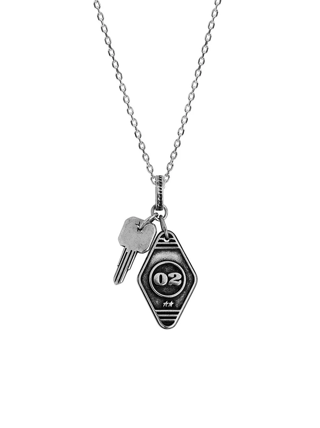 Twojeys Motel Key Charm Necklace