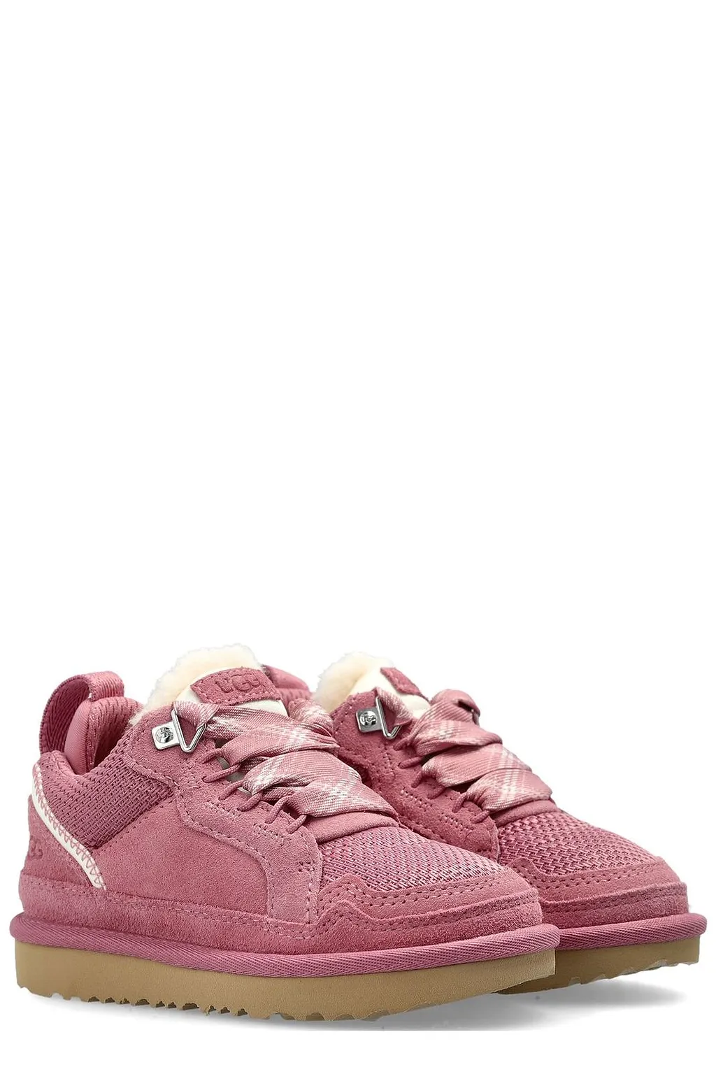Ugg Kids Lowmel Fleece-Lined Low-Top Sneakers