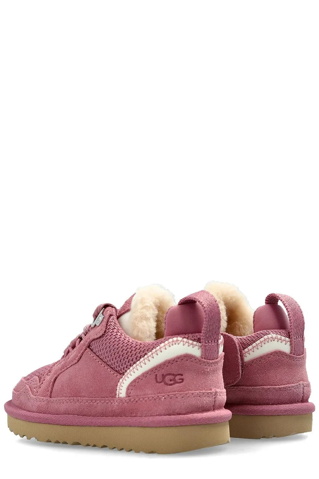 Ugg Kids Lowmel Fleece-Lined Low-Top Sneakers