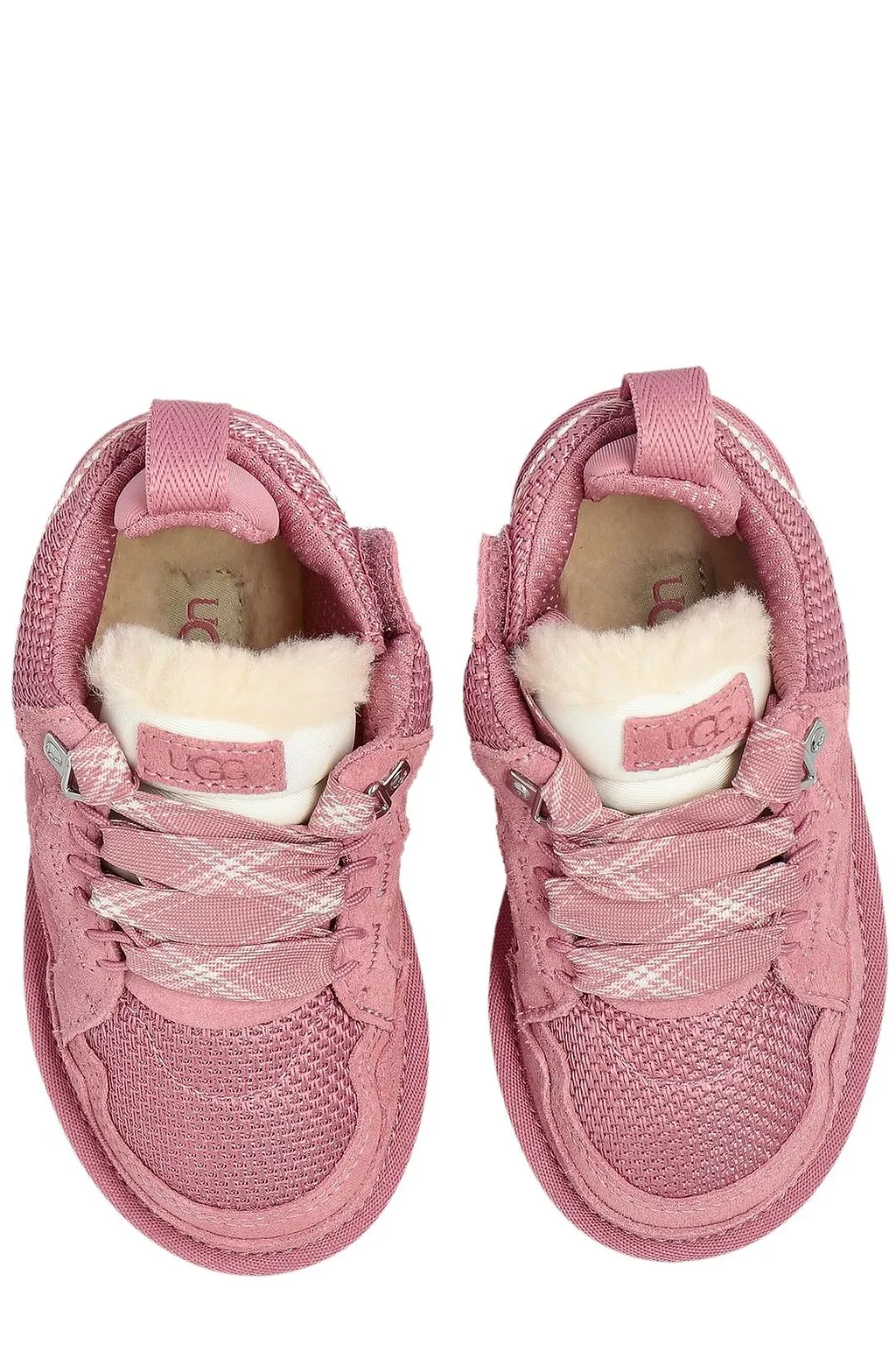Ugg Kids Lowmel Fleece-Lined Low-Top Sneakers