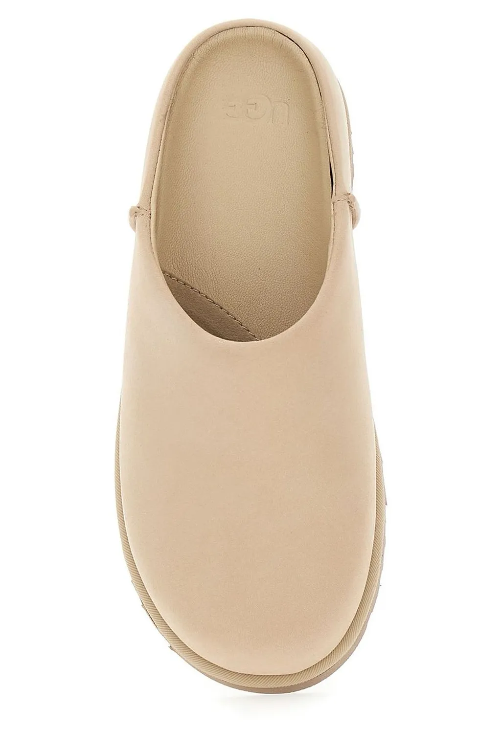 Ugg Logo-Detail Round Toe Flat Mules