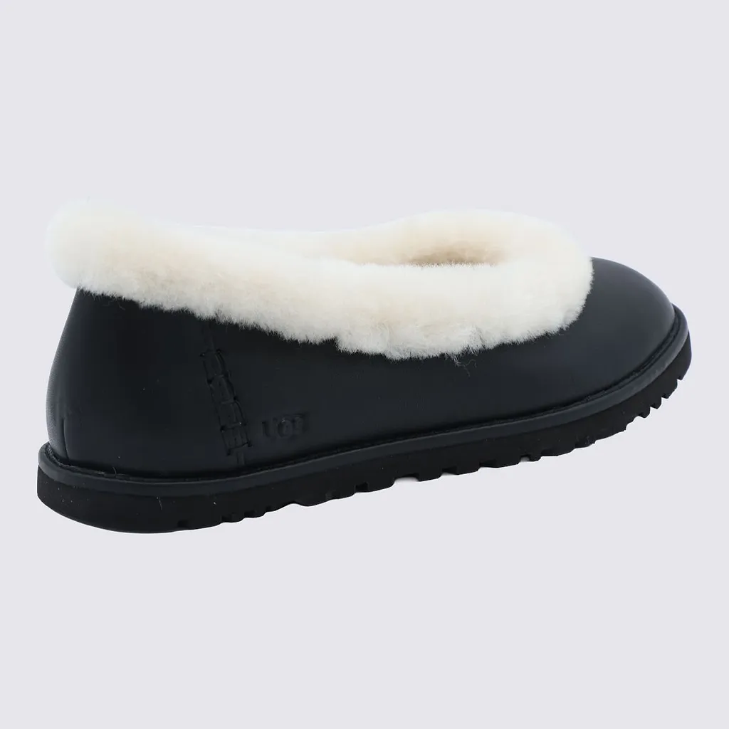 Ugg Shearling Trim Slippers
