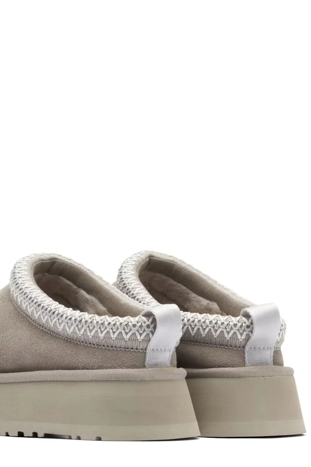 Ugg Tazz Logo Embossed Platform Slippers