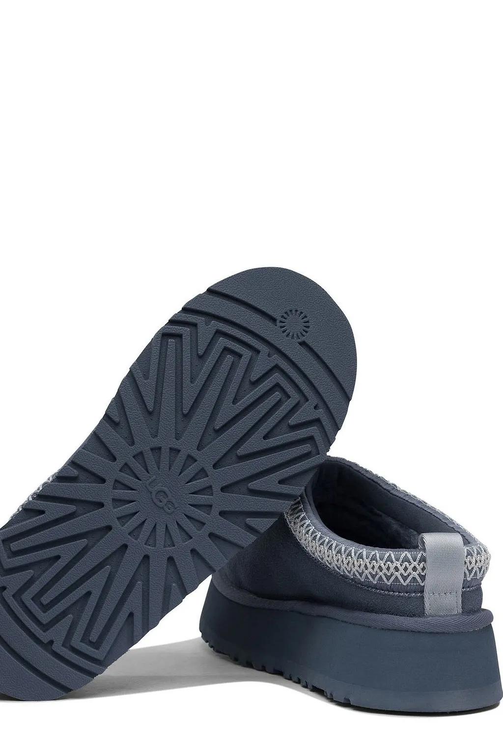 Ugg Tazz Logo Embossed Platform Slippers