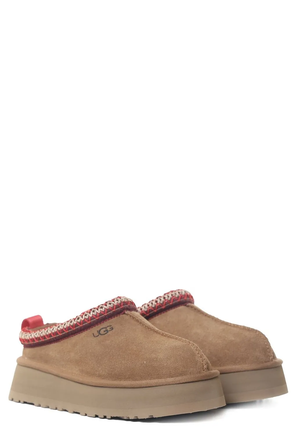 Ugg Tazz Logo Embossed Platform Slippers