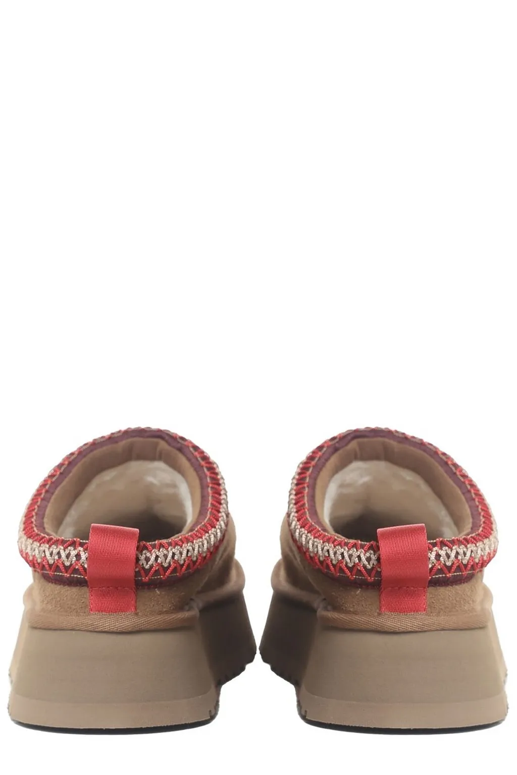 Ugg Tazz Logo Embossed Platform Slippers