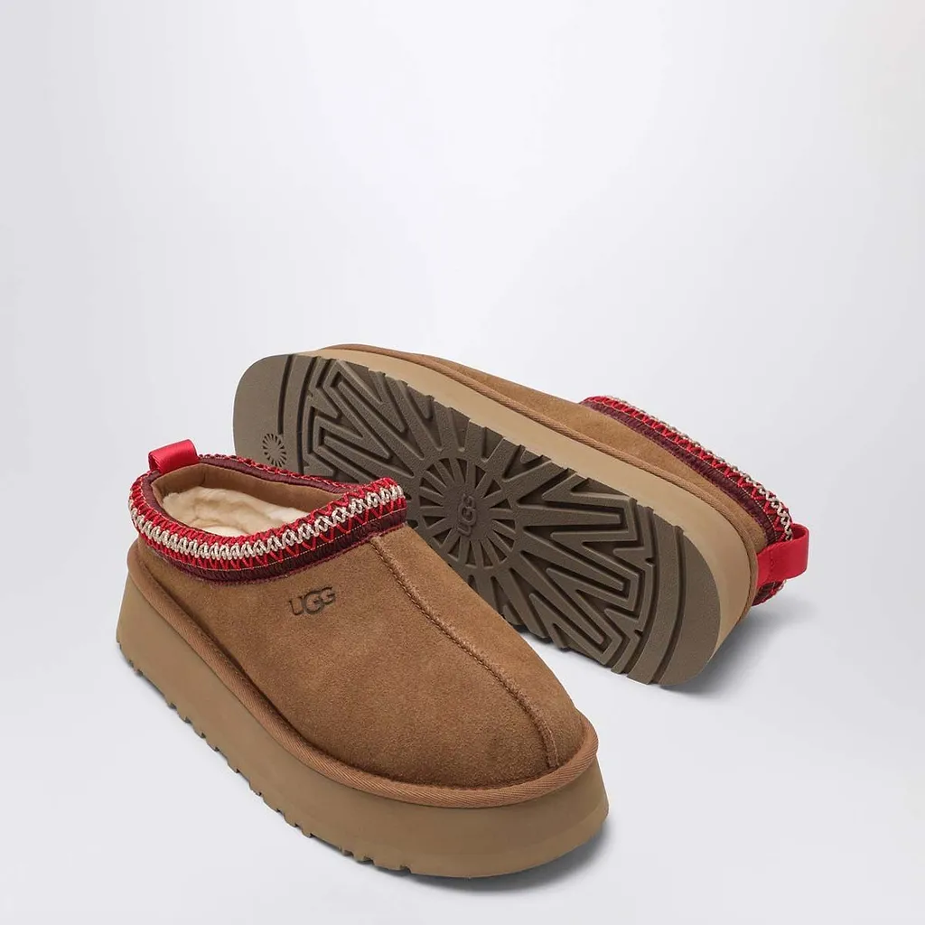 Ugg Trim Platform Mules