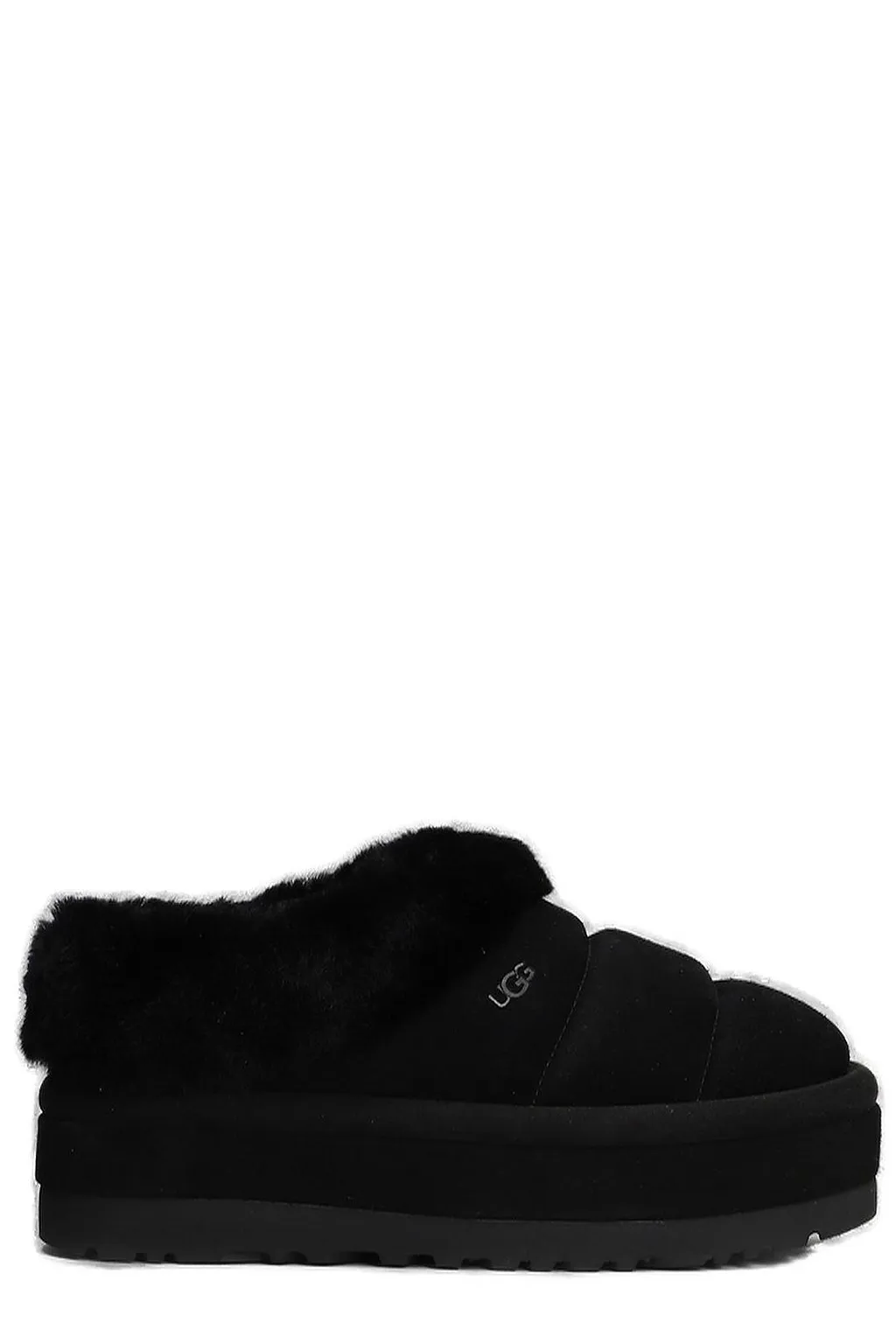 Ugg Tazzlita Logo Embossed Platform Slippers