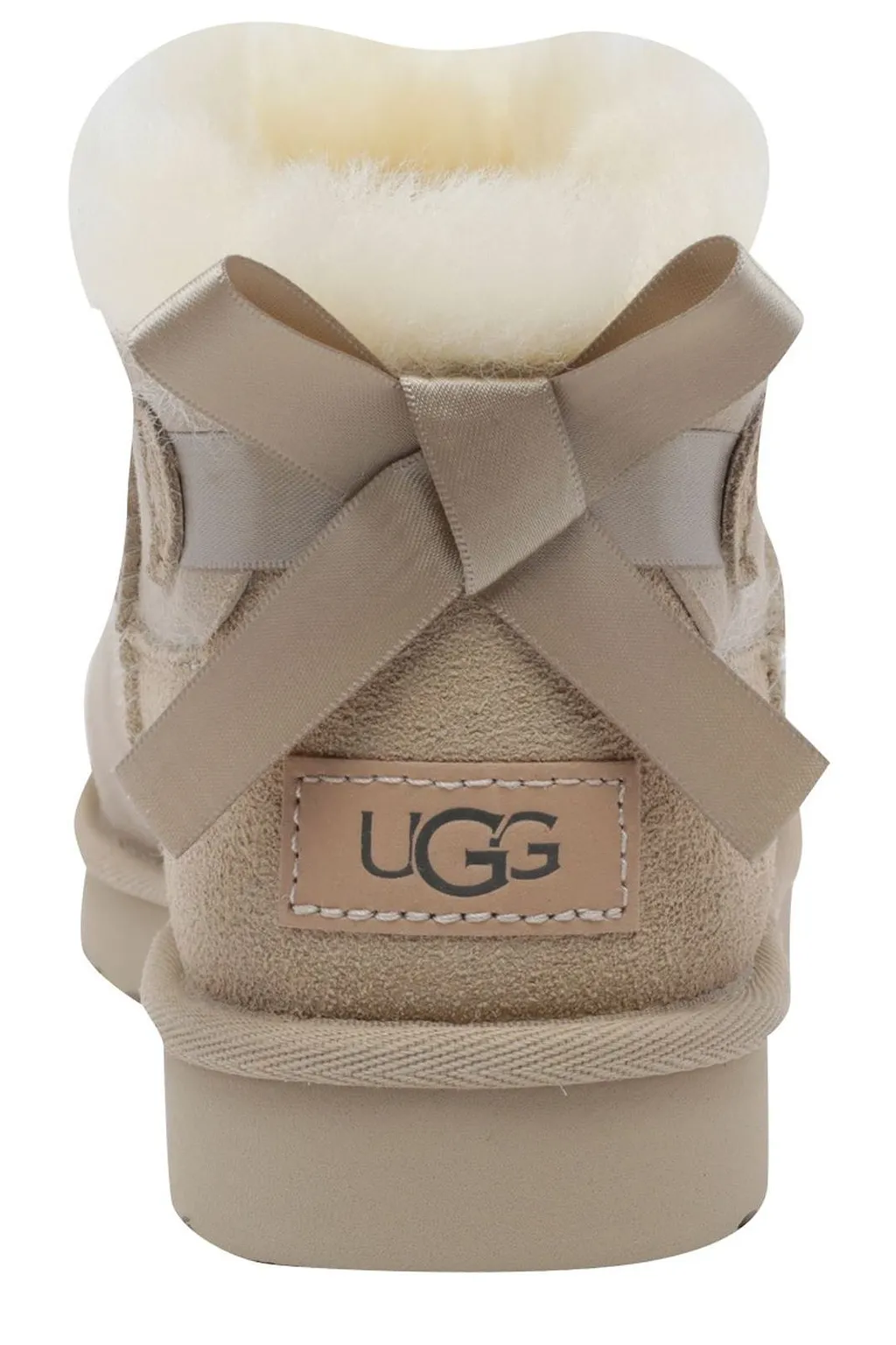 Ugg Ultra Mini Bailey Bow Ankle Boots