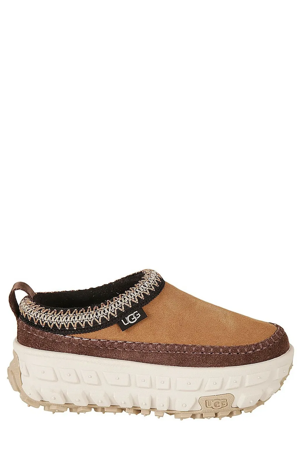 Ugg Venture Daze Platform Contrast Stitched Slippers
