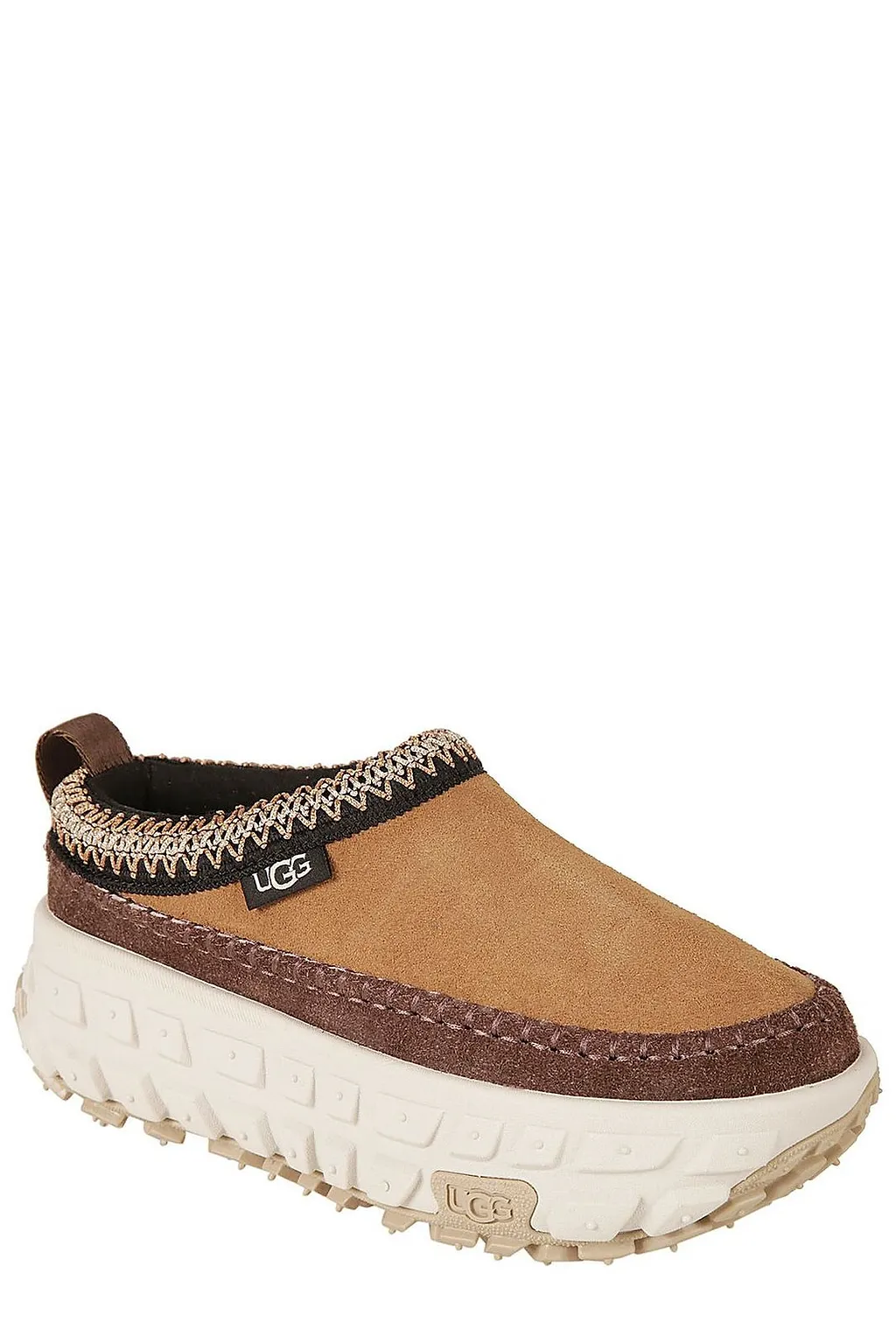 Ugg Venture Daze Platform Contrast Stitched Slippers