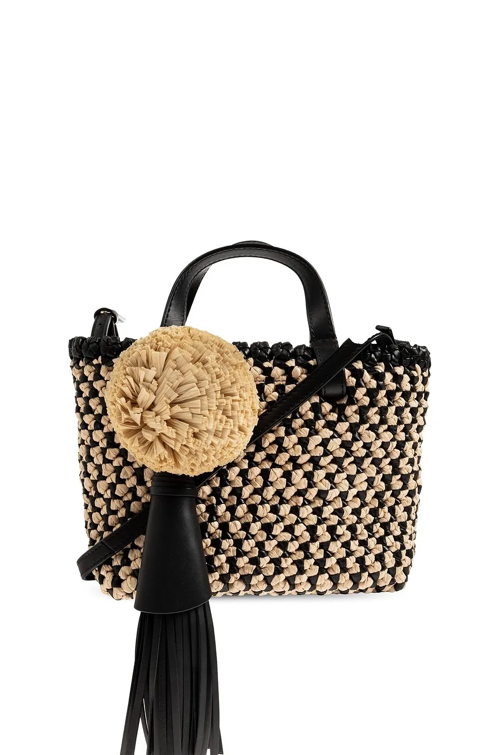 Ulla Johnson Raffia Mini Crossbody Bag