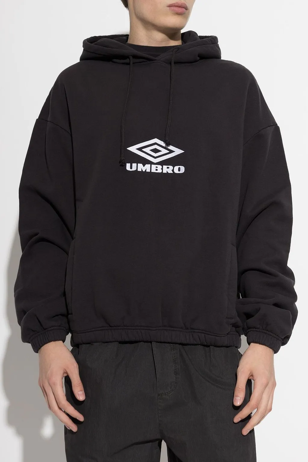 Umbro Logo Print Hoodie