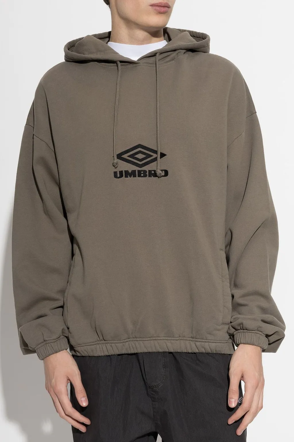 Umbro Logo Print Hoodie