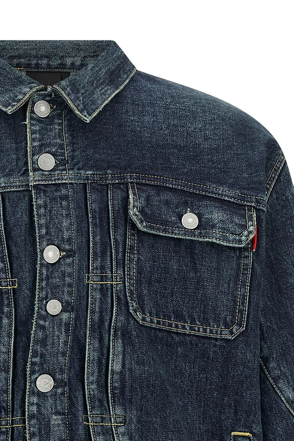 Undercover Button-Up Denim Jacket