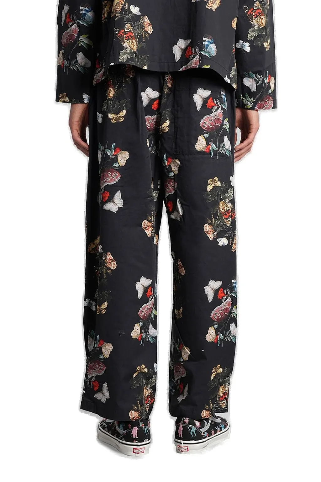 Undercover Butterfly-Printed Long Sleeved Pyjamas