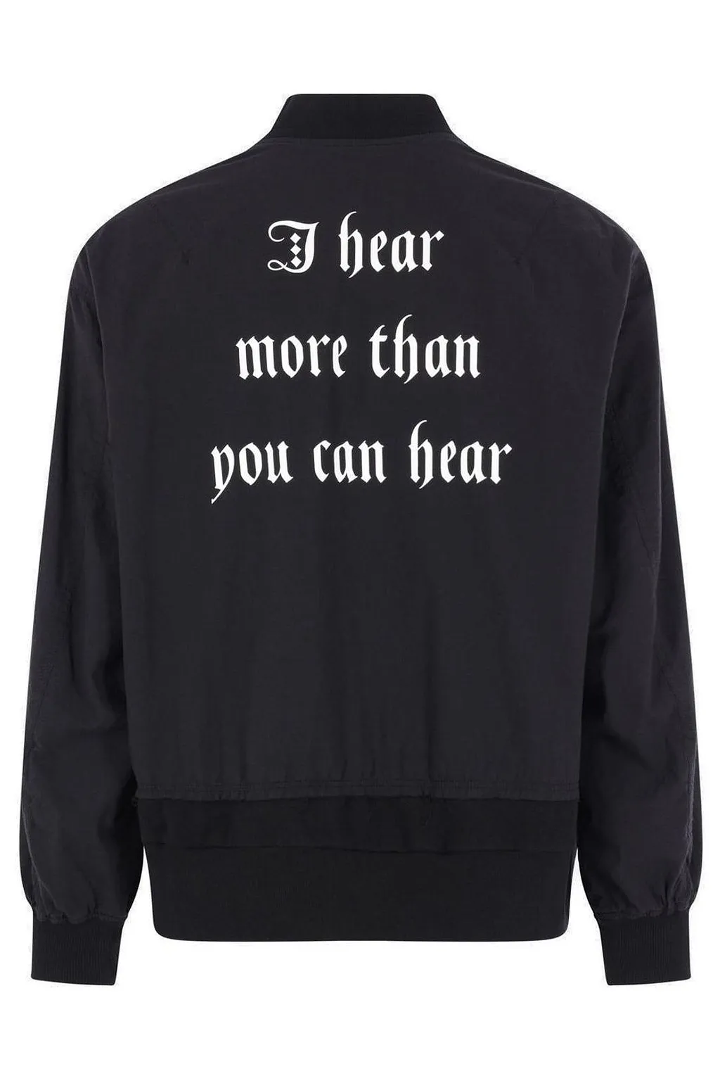 Undercover Lettering Printed Bomber Jacket