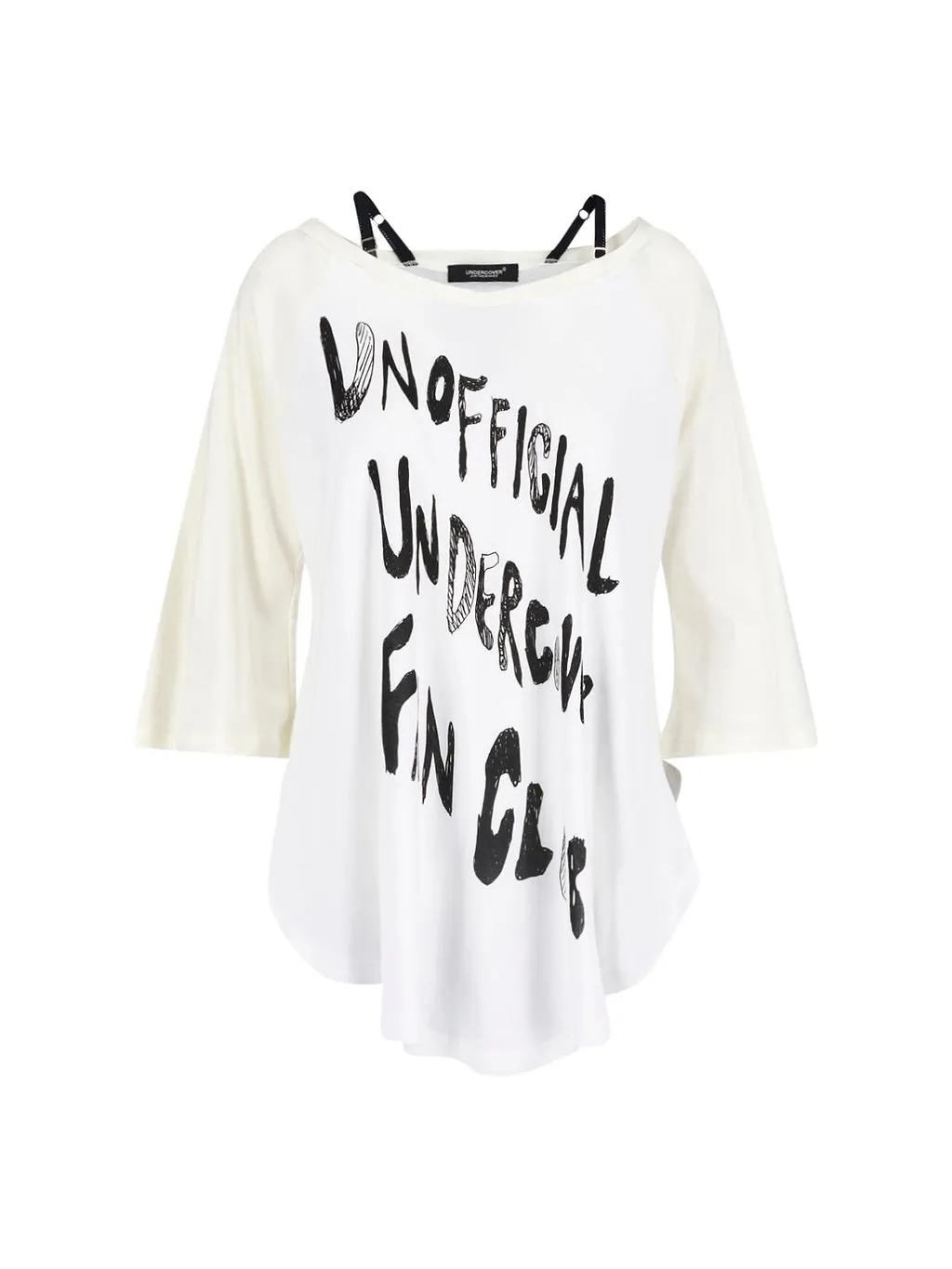 Undercover Printed Strap Detail T-Shirt