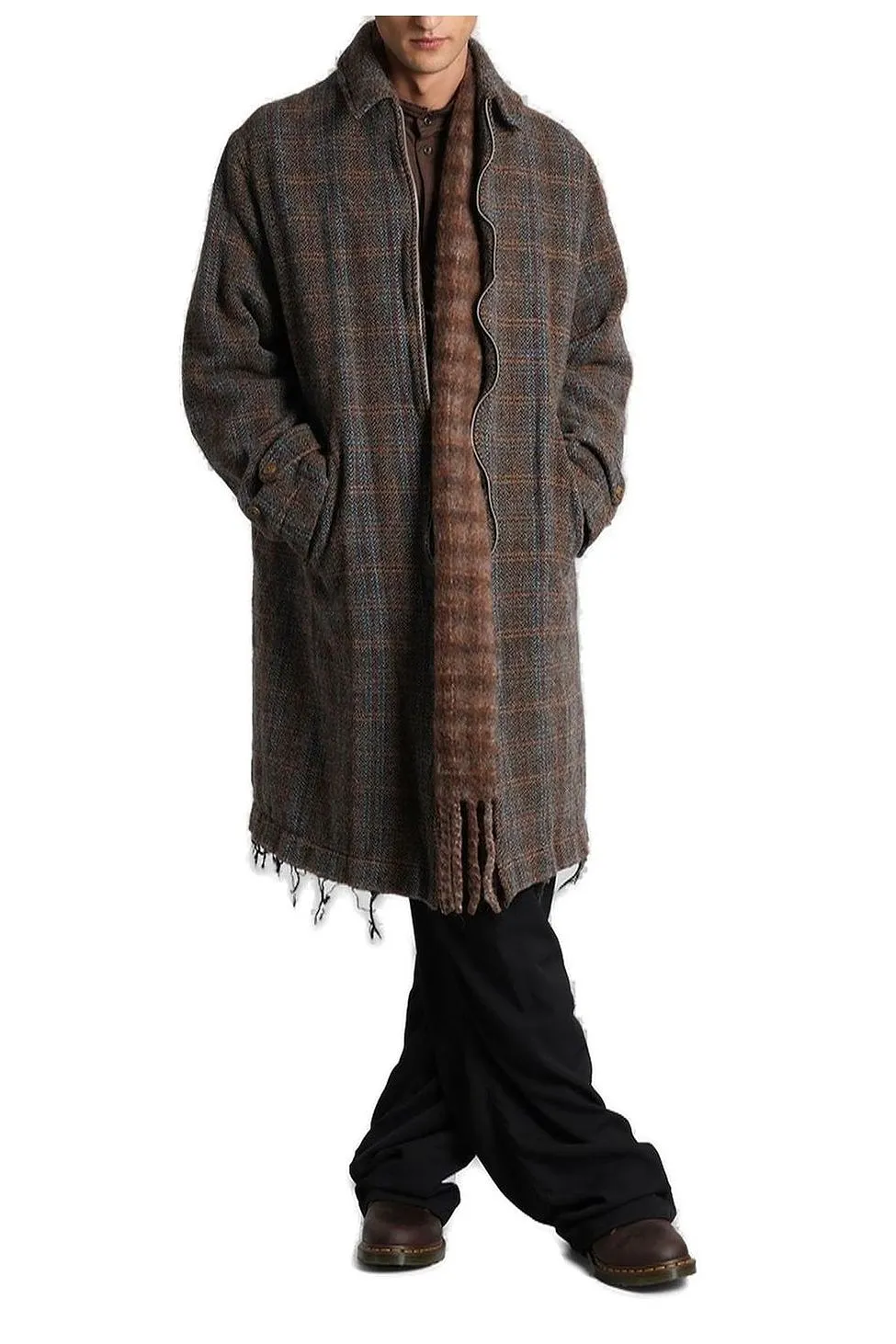 Undercover Zip-Up Trench Coat
