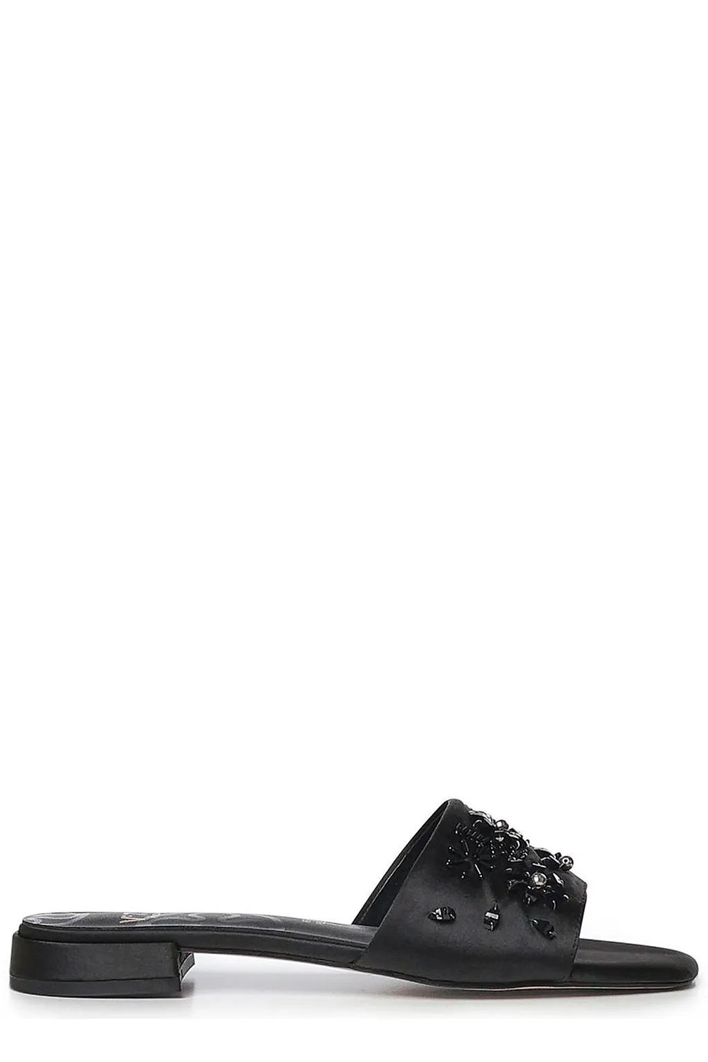 V73 Embellished Slide Mules