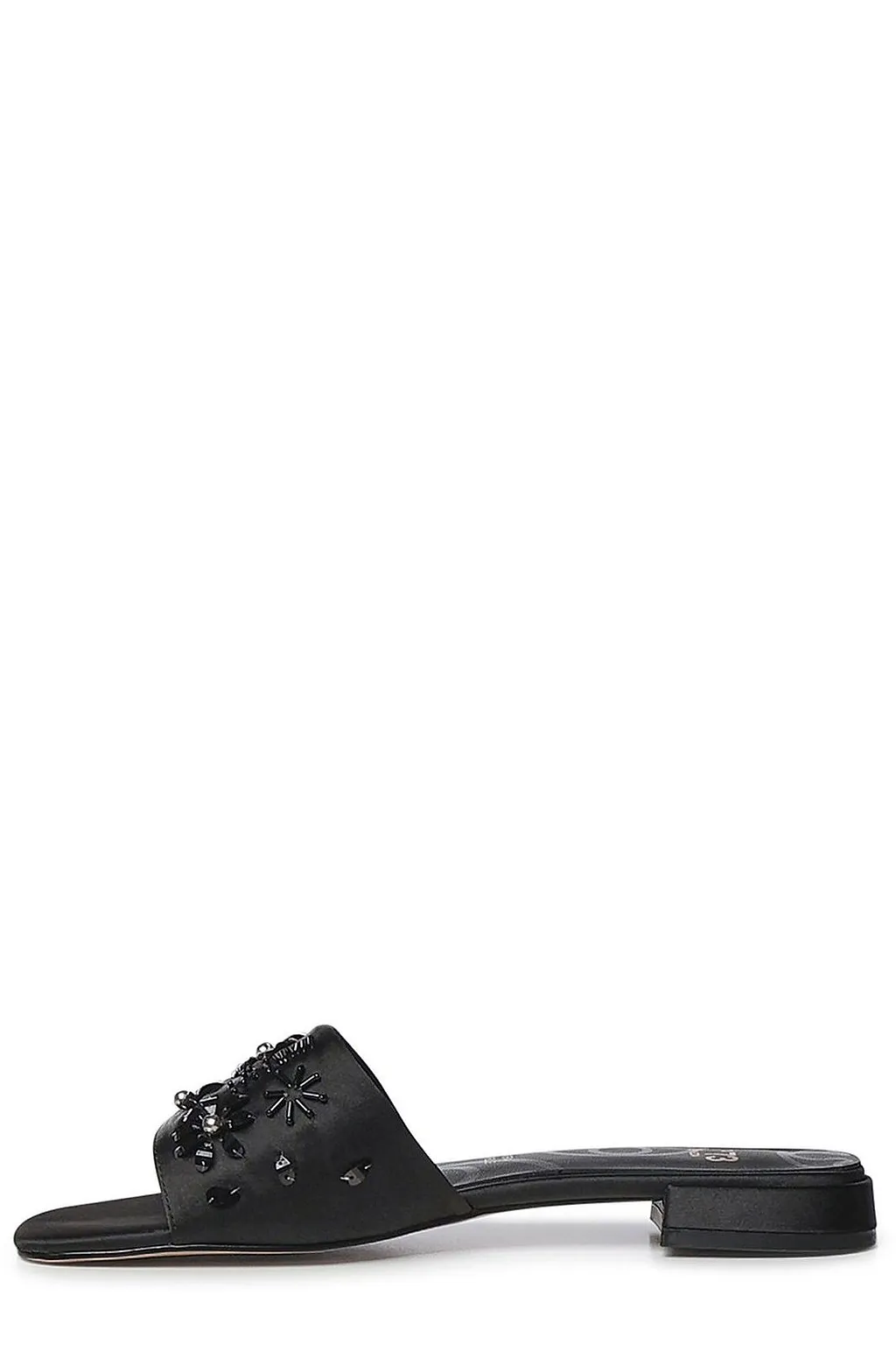 V73 Embellished Slide Mules