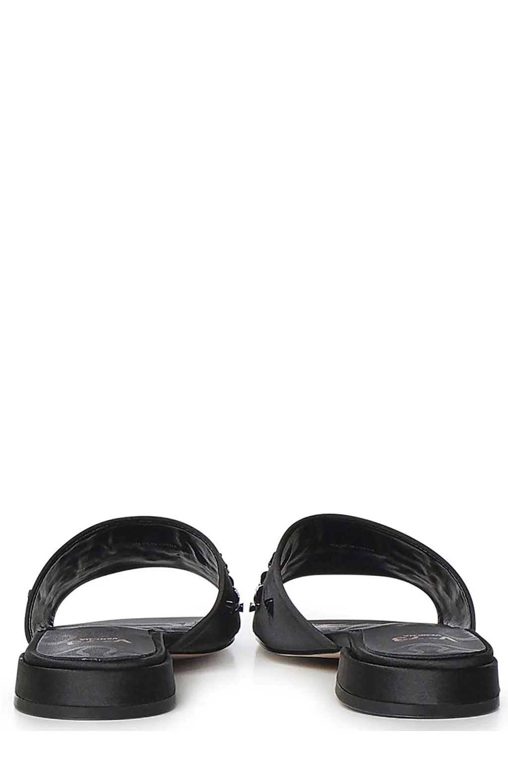 V73 Embellished Slide Mules