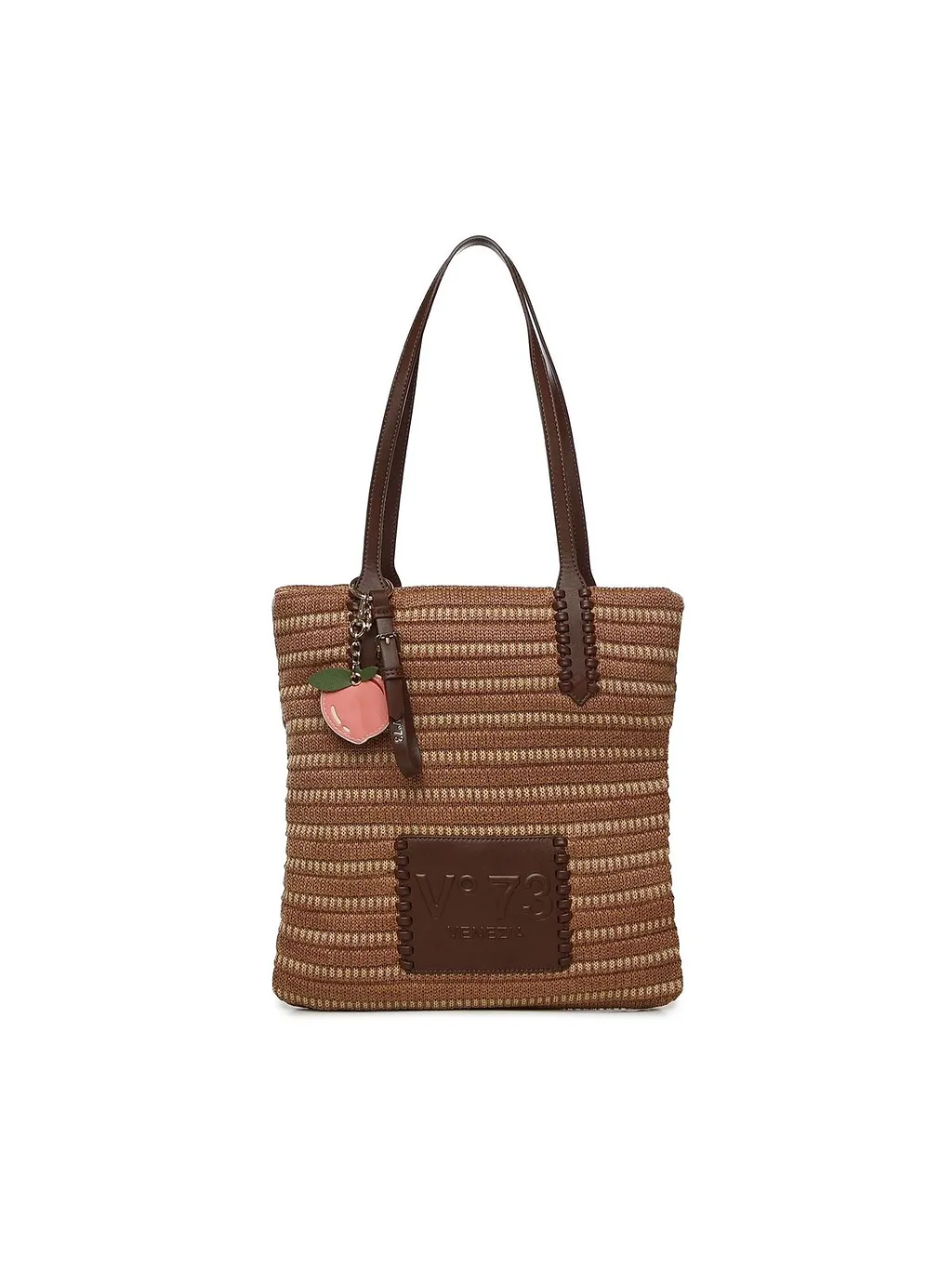 V73 Woven Logo Shoulder Bag