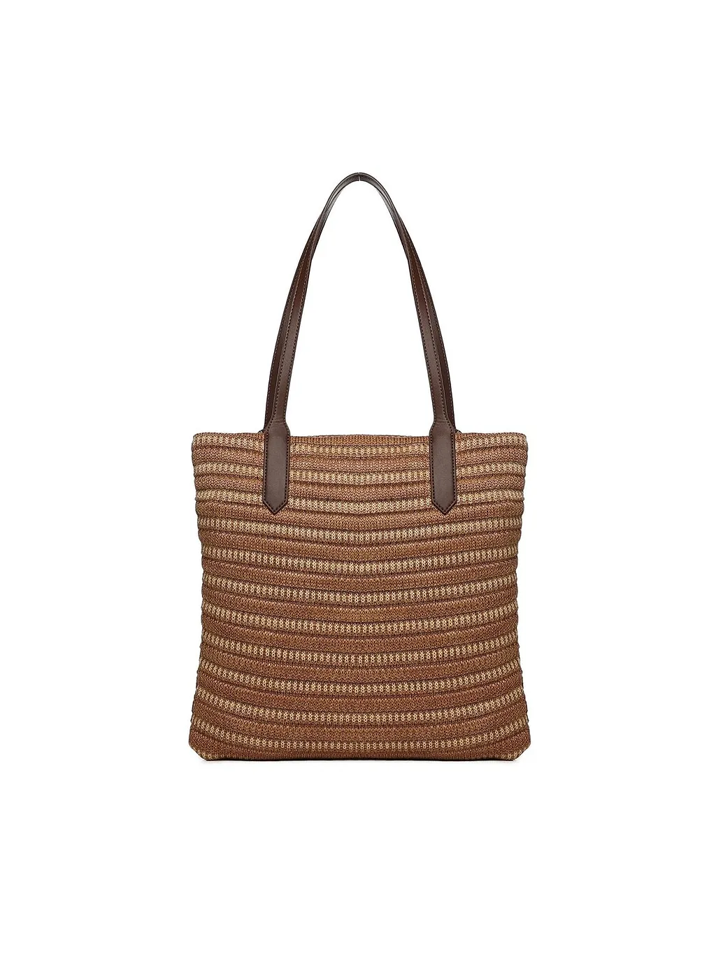 V73 Woven Logo Shoulder Bag