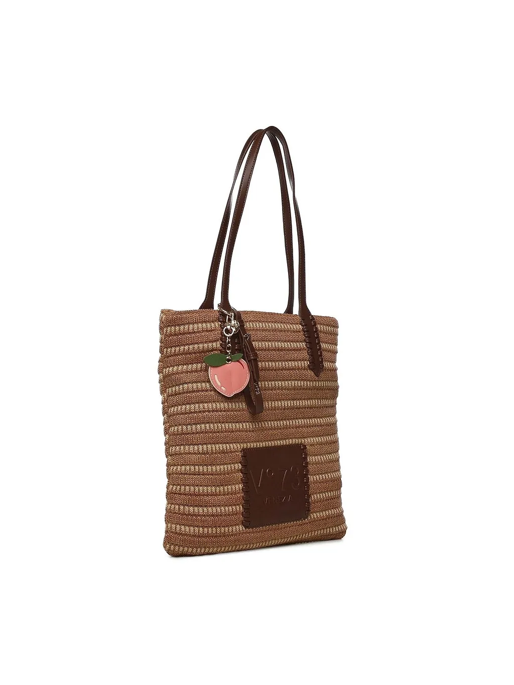V73 Woven Logo Shoulder Bag