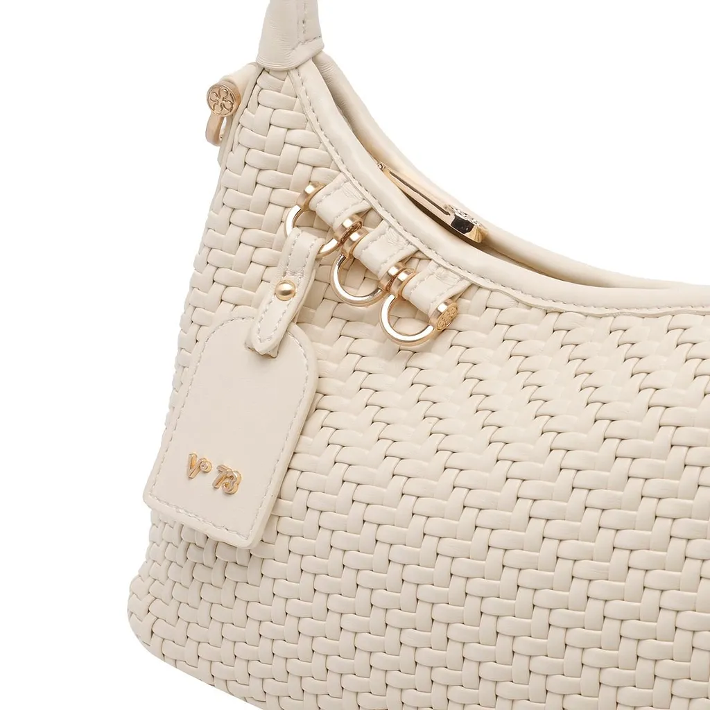 V73 Zelda Woven Shoulder Bag
