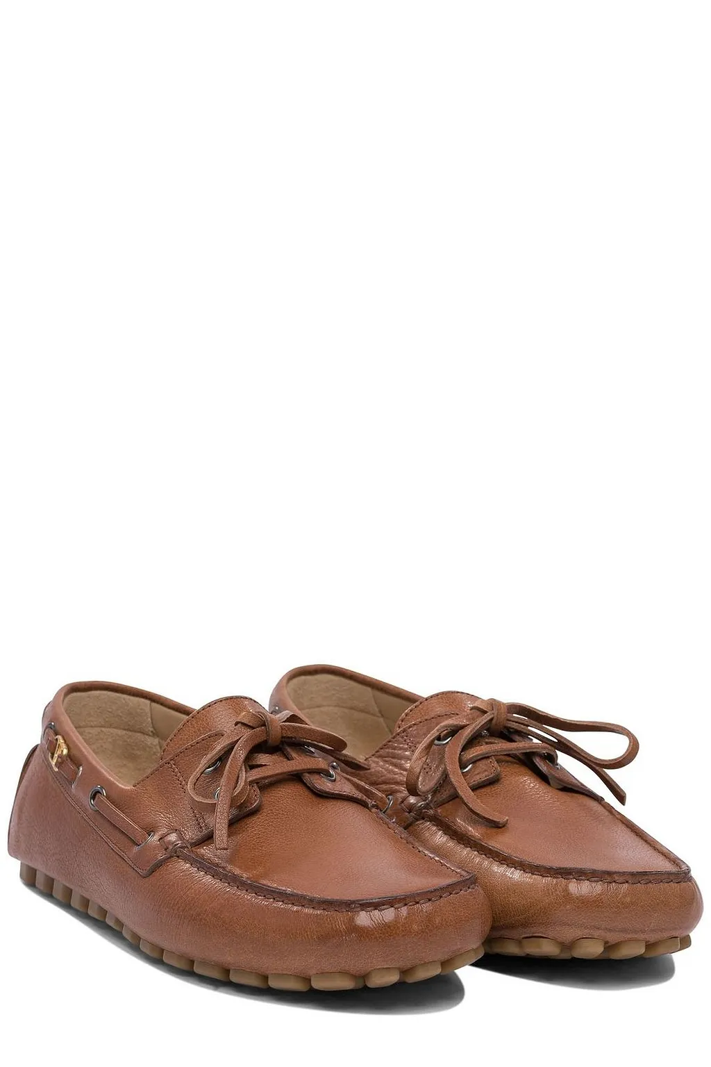 Valentino Driver Fastaway Lace-Up Boat Shoes