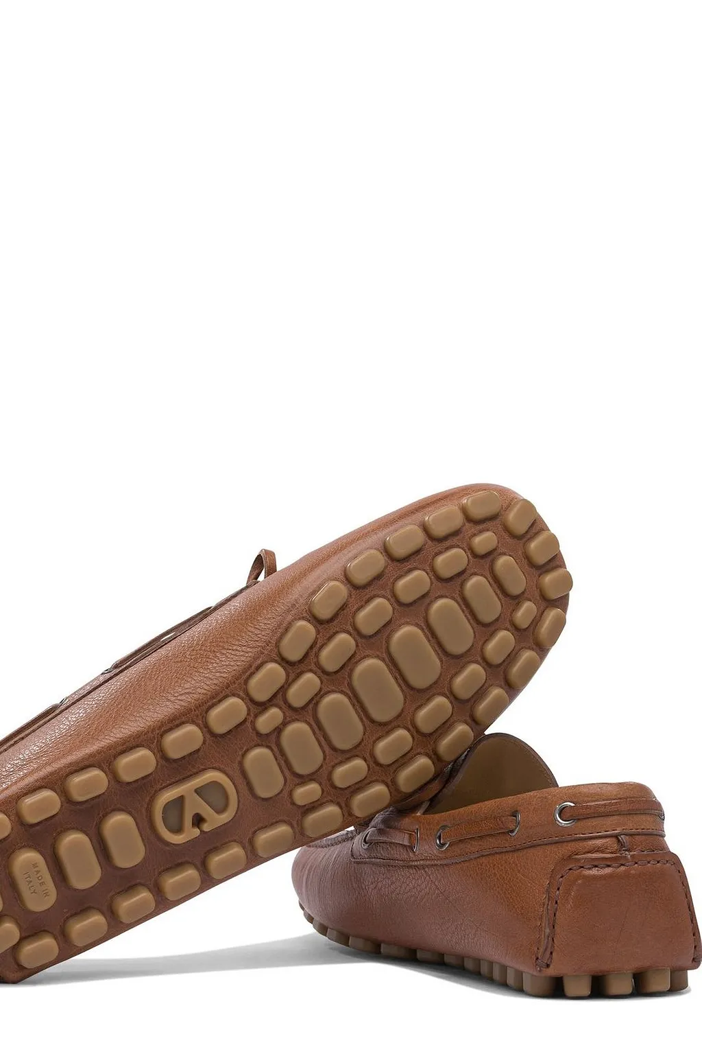 Valentino Driver Fastaway Lace-Up Boat Shoes
