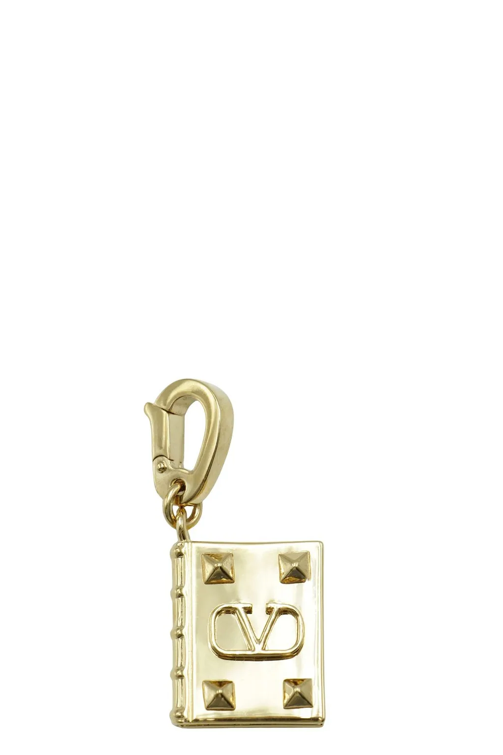 Valentino Garavani Rockstud Vlogo Signature Charm Necklace
