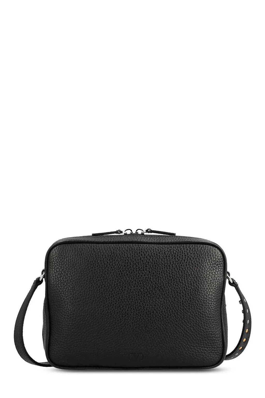 Valentino Garavani Rockstud Zip-Up Messenger Bag
