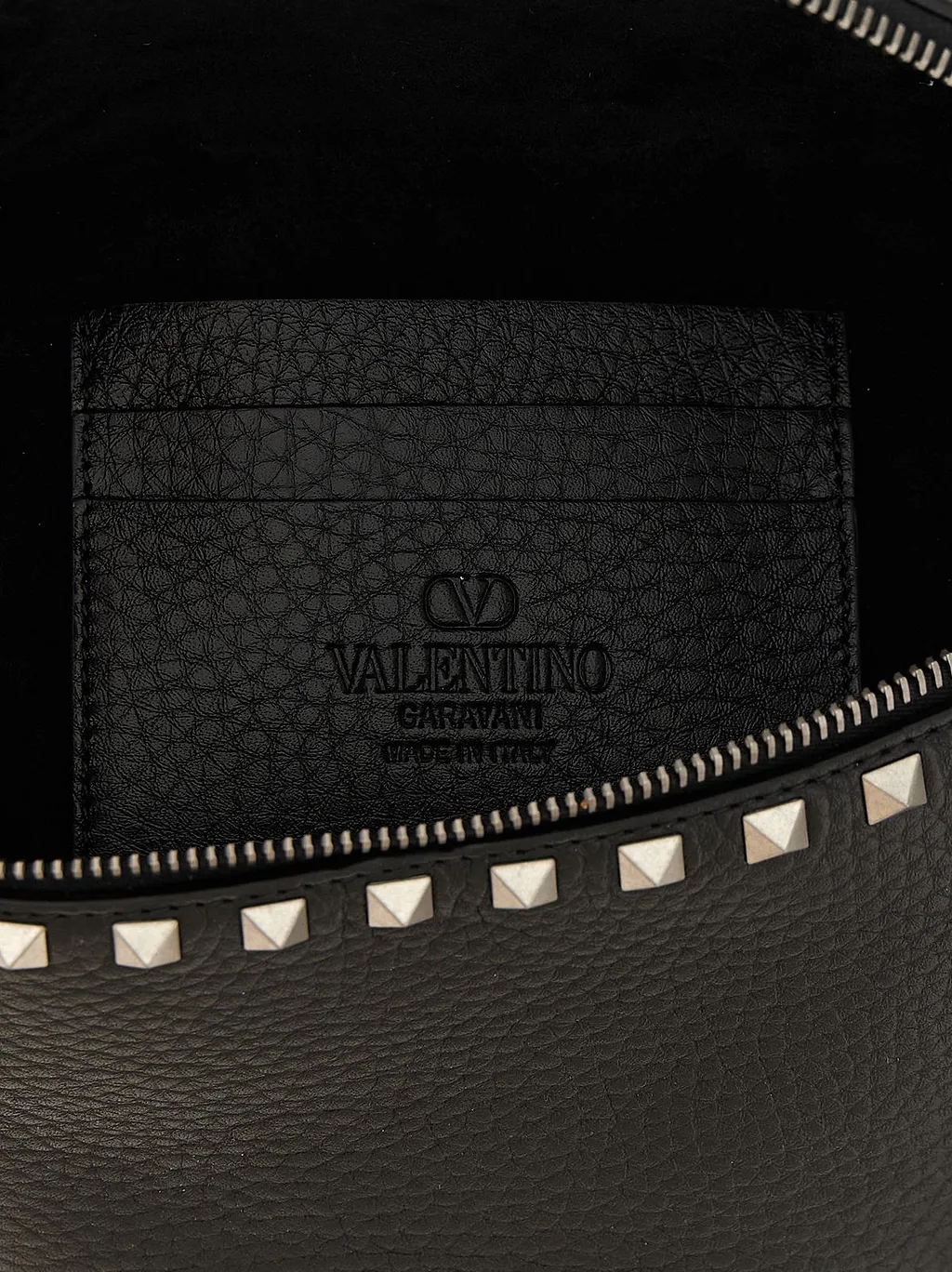 Valentino Garavani Rockstud Zip-Up Belt Bag
