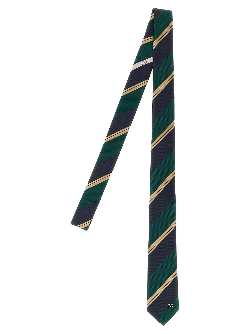 Valentino Jacquard Regimental Tie