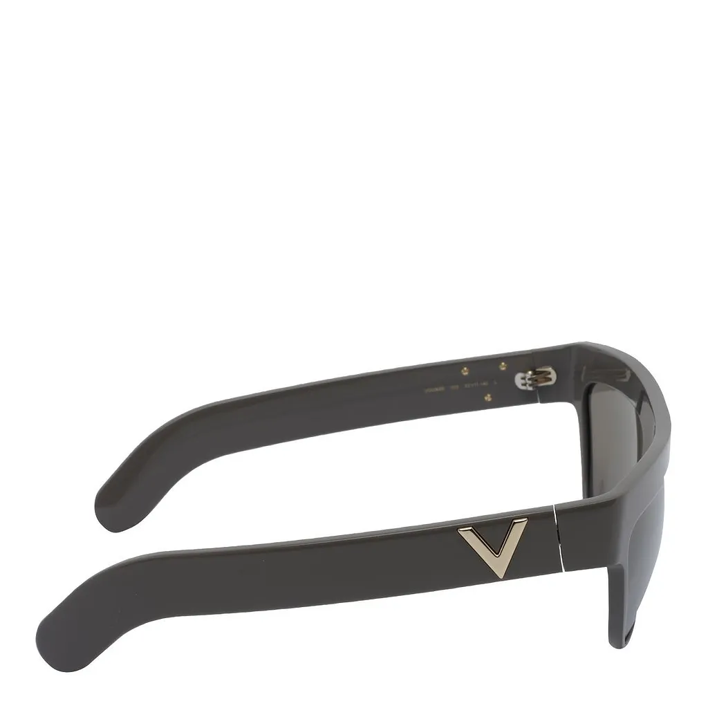 Valentino Logo-Detail Rectangular Sunglasses