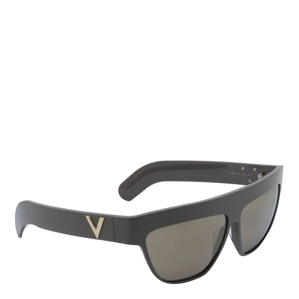 Valentino Logo-Detail Rectangular Sunglasses