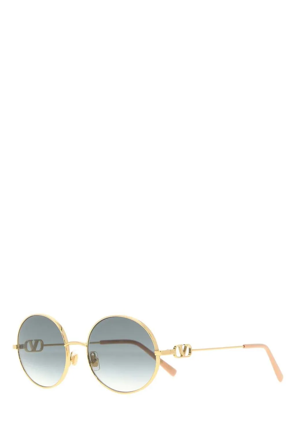 Valentino Logo Round Sunglasses