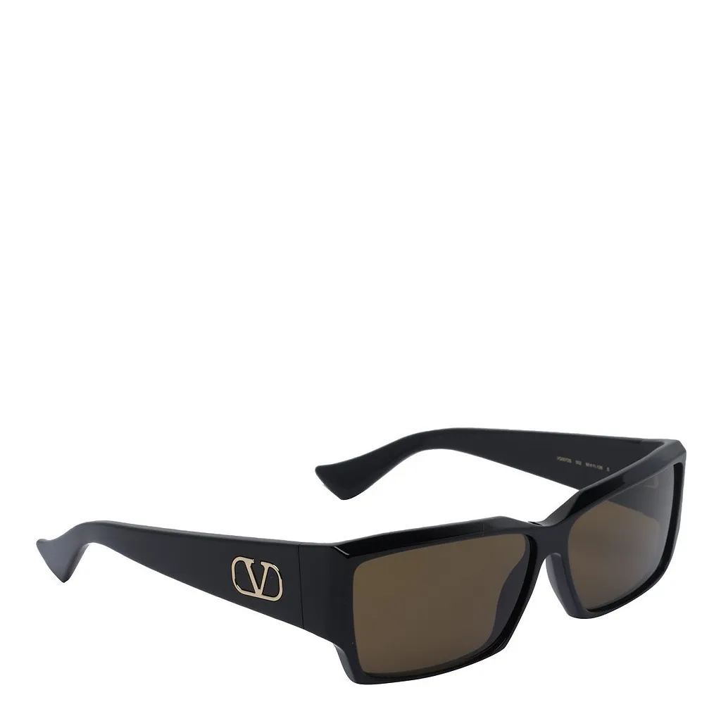 Valentino Logo Rectangle Sunglasses
