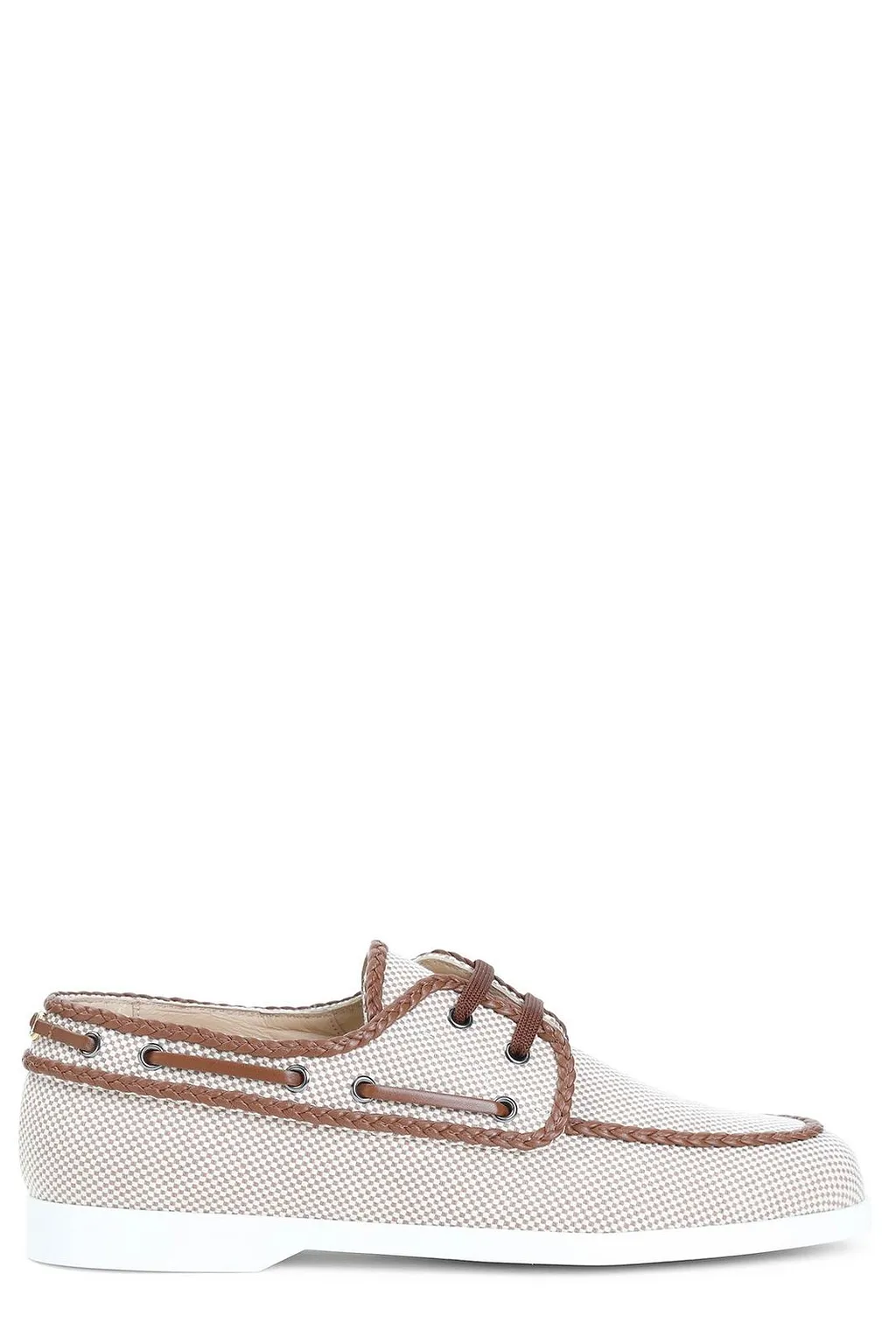 Valentino Palm Avenue Almond Toe Boat Shoes