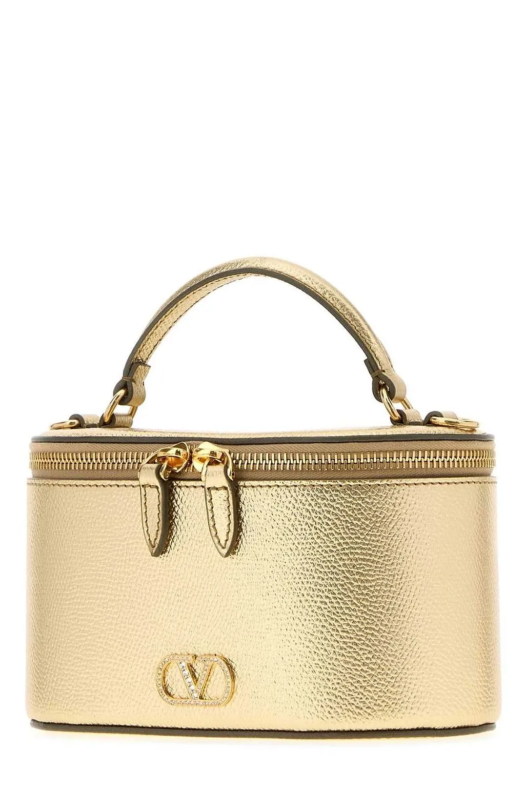 Valentino Vlogo Signature Zip-Up Vanity Case