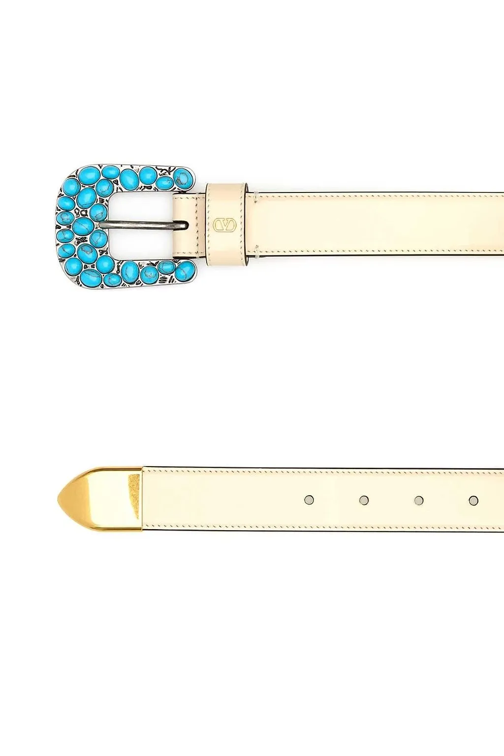 Valentino Vlogo Signature Embellished Belt