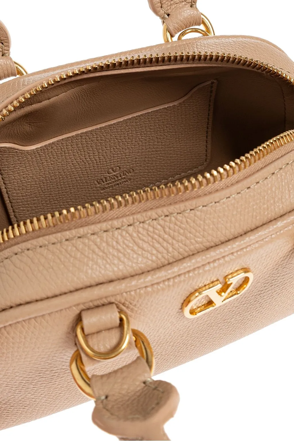 Valentino Vlogo Signature Mini Bowling Bag